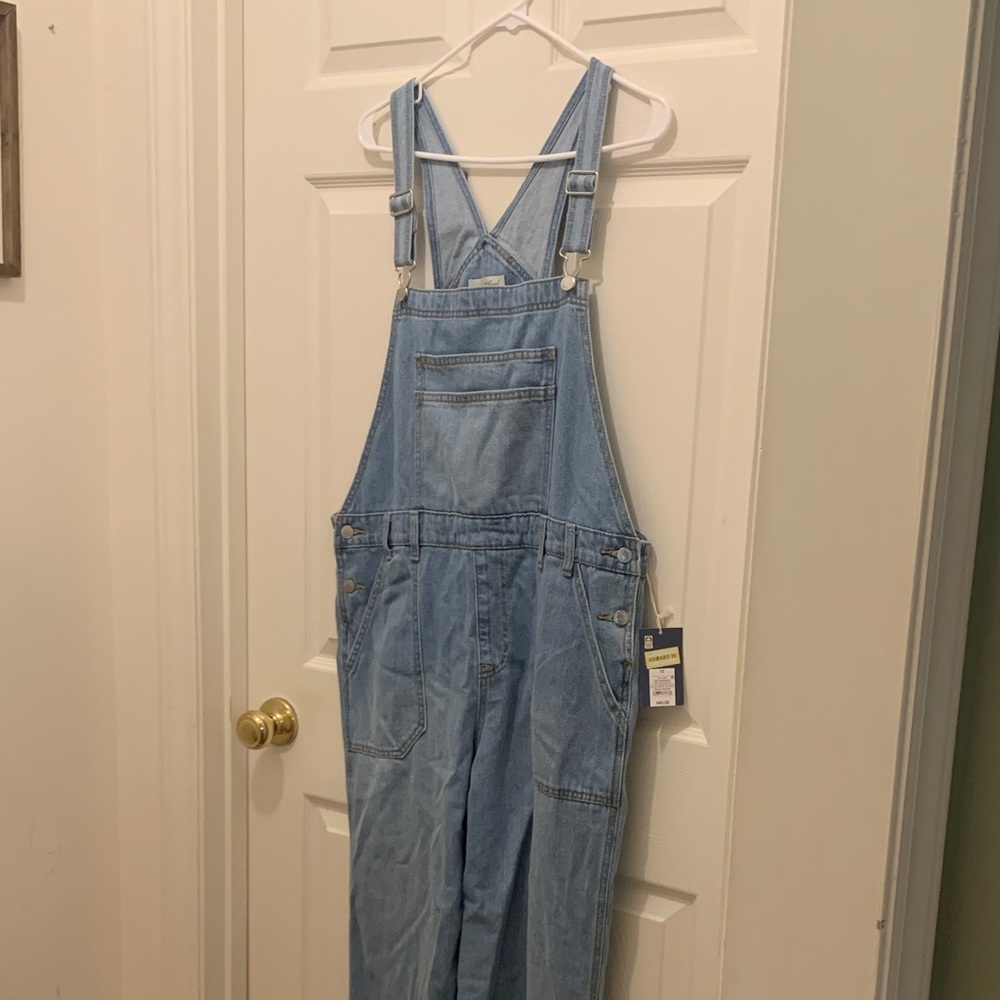 Universal Thread Light Blue Denim Overalls